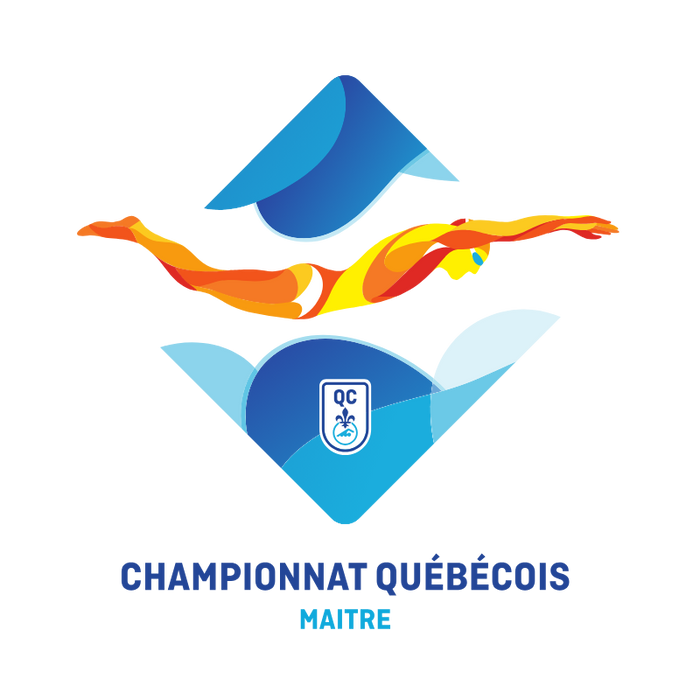 Logo Championnat québécois maitre | Natation Québec